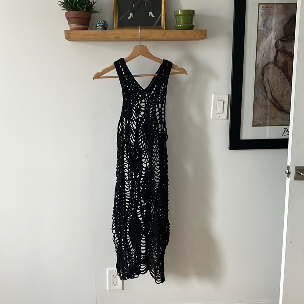ALLSAINTS HAND CROCHETED DRESS
